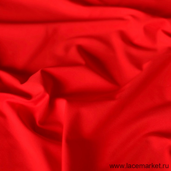 Красная матовая микрофибра Италия 170 гр/м2 цв.116, 1 м (040-002-116) 