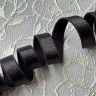 Черная резинка для бретелей 10 мм, 1 м (Р002-010-801)  