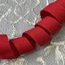 Эластичная бейка матовая красная 20 мм цв 516, 1 м (005-020-516) 