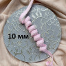 Отделочная ажурная резинка розовая 10 мм цв610А ,1 м (004-110-610А) 