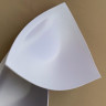 Белые треугольные чашки c пушап 80A/75B/70C цв.202, 1 пара (055-075-240)