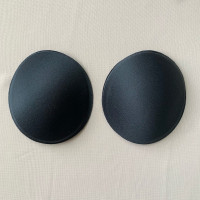Черные круглые чашки  для купальника 70/75В, 1 пара (P055-075-114)