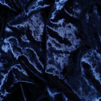 Синий бархат-велюр стрейч, 0.5 м (029-002-704)