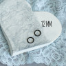 Кольцо для бретели черное металл 12 мм, 1 шт. (P071-012-201)