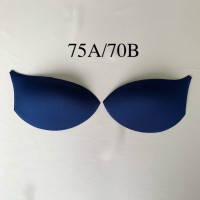 Чашки спейсер без пушап синие 75A/70B цв.104, 1 пара (055-070-726)