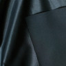 Черная плотная сетка-стрейч компрессионная утяжка 239 гр/м2 Турция, 1 м (021-030-101)