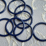 Синее кольцо для бретели металл 20 мм цв.904, 1 шт. (071-020-904)