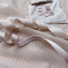 Набор для пошива нижнего белья из сетки серебристый пион без косточек /бюстгальтер + трусики (090-006-825) 