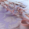Набор для пошива нижнего белья из кружева сиренево-розовый/бралетт + трусики(090-002-202)