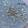 Кольцо для бретели 10 мм Латвия Арта-Ф золото, 1 шт. (071-110-195)