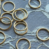 Кольцо для бретели 10 мм Латвия Арта-Ф золото, 1 шт. (071-110-195)