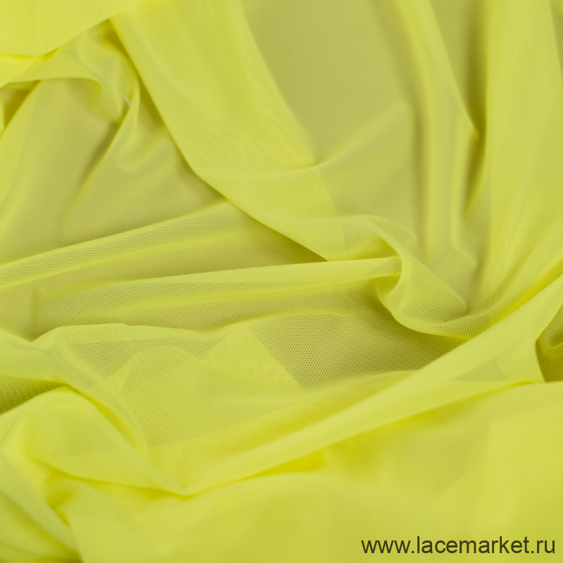 Ярко-желтая эластичная сетка цв.260, 1 м (021-003-260)