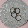 Металлическое кольцо для купальника 25 мм, 1 шт. (081-025-190)