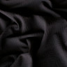 Черный матовый бифлекс фактурный с рельефным узором Италия 190 гр/м2, 1 м (040-009-201)