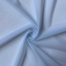 Голубая тонкая эластичная сетка голое тело Латвия цв.389, 1 м (021-031-389)