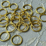 Золотое кольцо для бретели 10 мм металлическое, 1 шт. (071-010-195)