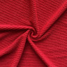Красный матовый бифлекс жатка фактурный  490 гр/м2 цв.873, 1 м (040-016-873)