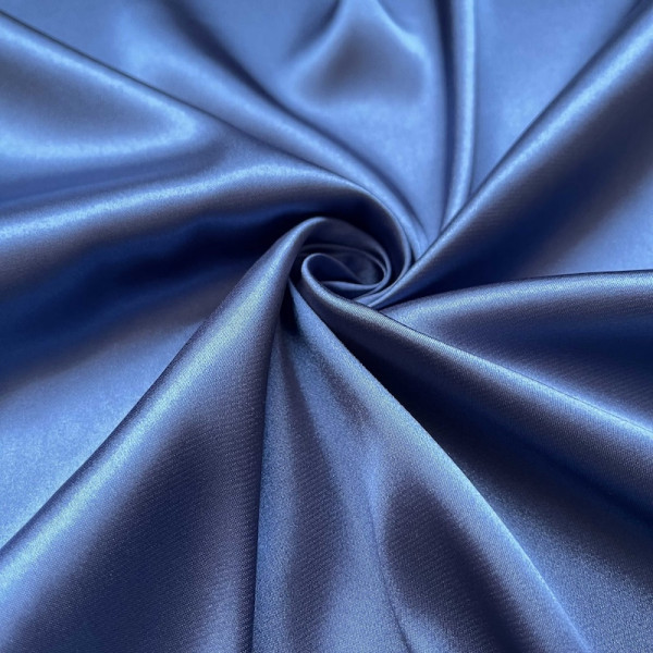Светло-синий эластичный сатин цв.582, 0,6 м (031-006-582) УЦЕНКА