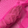 Эластичная сетка в горох ярко-розовая неон цв.294, 1 м (021-004-294)