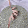 Отделочная резинка для нижнего белья пыльно-розовая 8 мм цв.410, 1 м (003-008-410)
