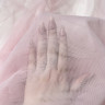 Пыльно-розовая неэластичная бюстовая сетка неэластичная Латвия цв.410, 1 м (020-011-410) 