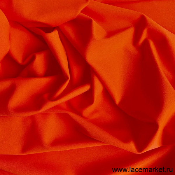 Оранжевый матовый бифлекс Италия 190 гр/м2, УЦЕНКА 1 м (040-001-770)