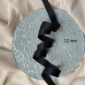 Черная резинка для бретели Латвия 12 мм, 1 м (Р002-012-701)