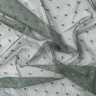 Зеленая эластичная сетка в горох мушки, 1 м (021-004-522) 