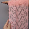Персиковое эластичное кружево 18 cм цв386 (Р001-203-386)