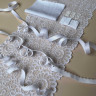 Набор для пошива нижнего белья из кружева белый/бралетт + трусики(090-002-102)