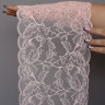 Персиково-розовое эластичное кружево 21,5 см цв.886 (Р001-120-886) 