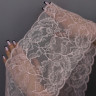 Персиково-розовое эластичное кружево 21,5 см цв.886 (Р001-120-886) 